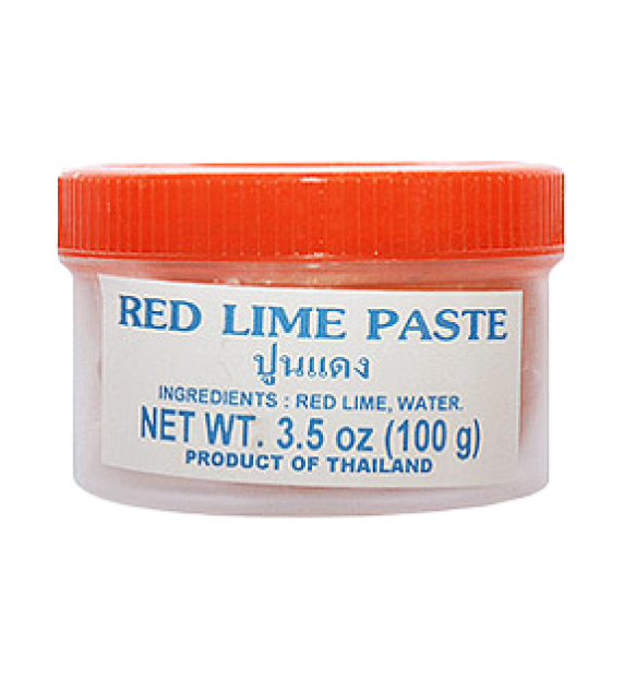 Red Limestone Paste, Product of Thailand, 3.5 oz